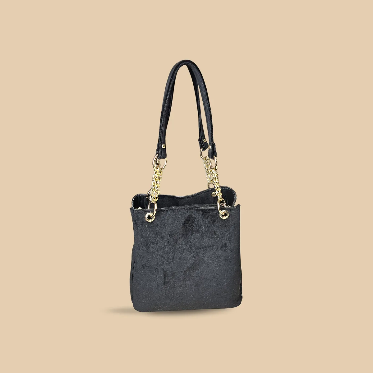 Peacock Garden Embroidered Shoulder Tote Bag - Image 4