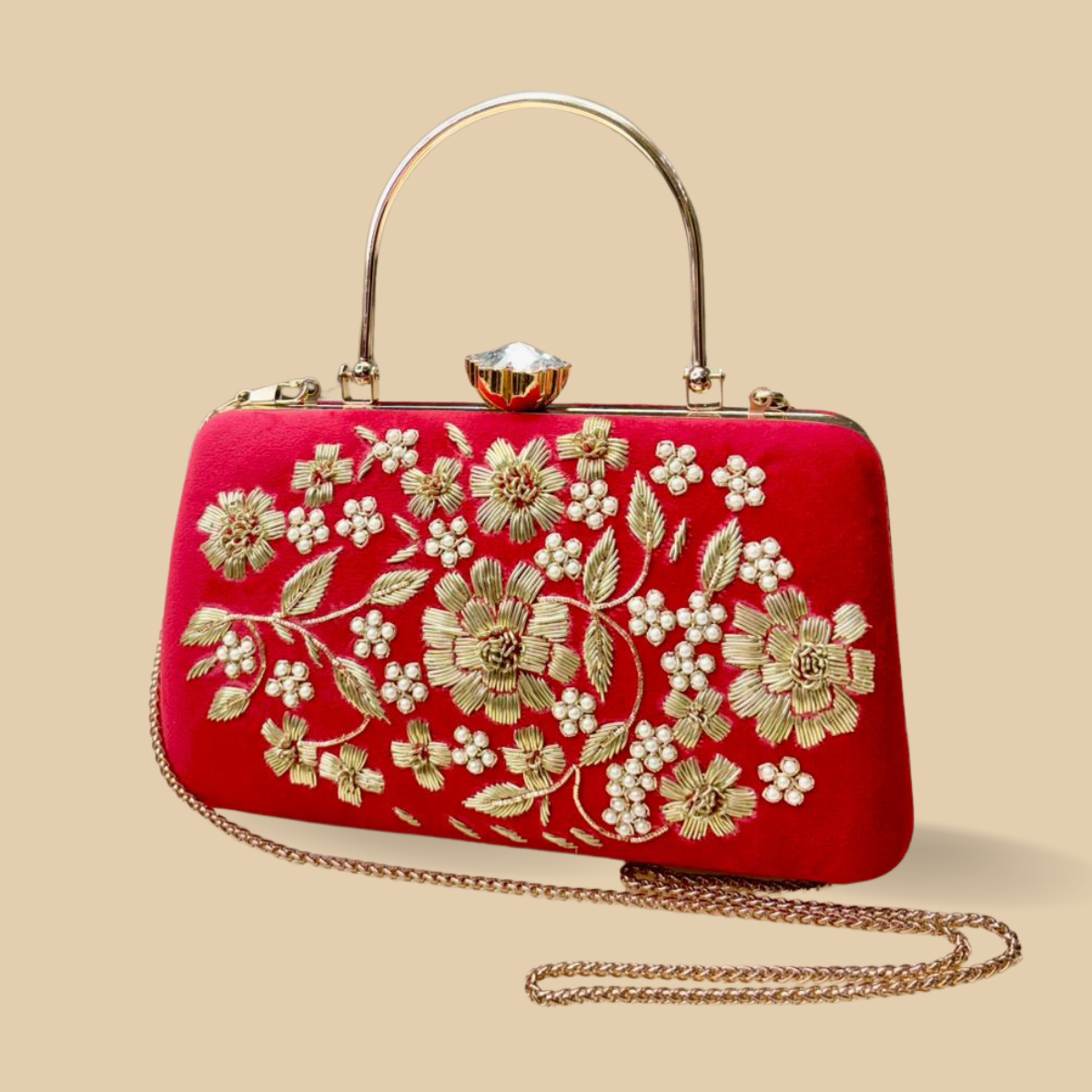 Embroidered Clutches